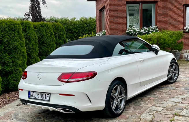 Mercedes-Benz Klasa C cena 177000 przebieg: 11400, rok produkcji 2018 z Olsztyn małe 11